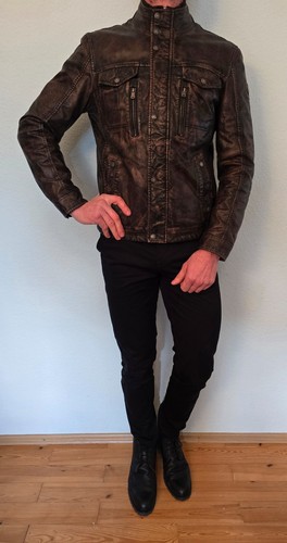 Milestone piloten lederjacke - piloten,