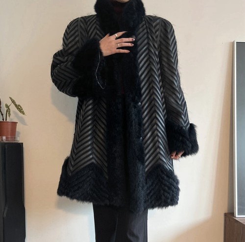 Vintage wendejacke pelz - vintage,