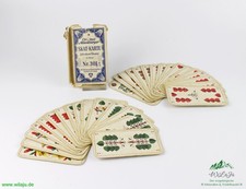 Sammler Original Altenburger Skat-Karte „Glockenblume“ Nr. 301 Kartenspiel