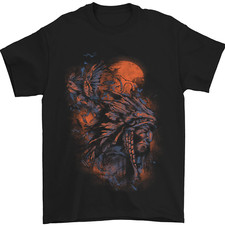 Indianer Kopfschmuck Apache Herren 100% Baumwolle