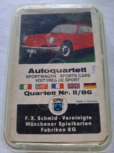 Autoquartett 1962 - autoquartett, ca