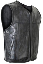 Motorrad Bikerweste Lederkutte