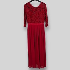 Miusol Damen Maxikleid rot