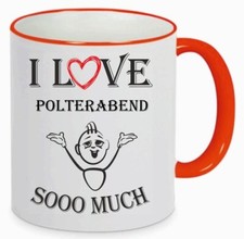 Kaffetasse I Love Polterabend