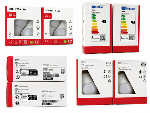 Ikea solhetta led e27 - 2x,