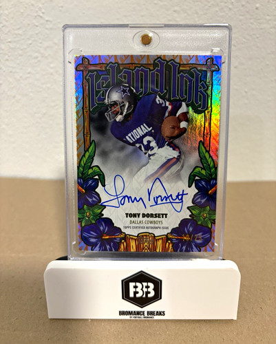 Topps tony dorsett dallas - tony,