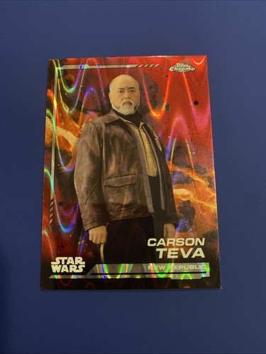 Star wars karte topps chrome - topps,
