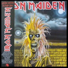 IRON MAIDEN picture disc vinyl