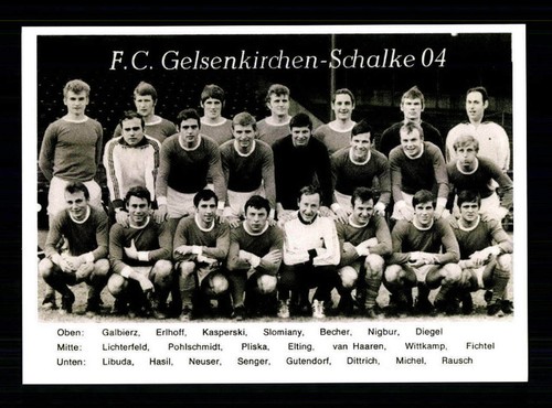 Schalke mannschaftskarte - fc, 04