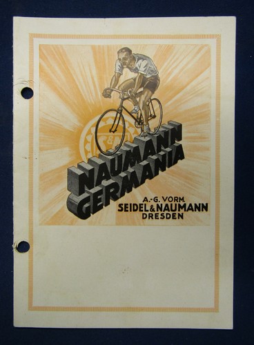 Orig prospekt fahrrad - prospekt, fahrrad/