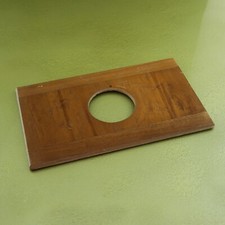 antike HOLZOBJEKTIV PLATTENKAMERA, Messingplatte 13x18 Großformat ☆☆☆