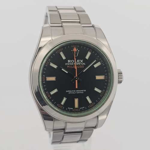 Rolex milgauss 116400gv - rolex,