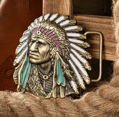 Indianer gürtelschnalle für - gürtelschnalle,