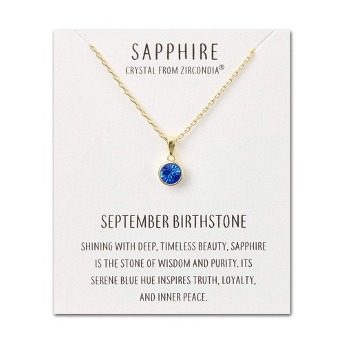 18k gold plated september - 18k,