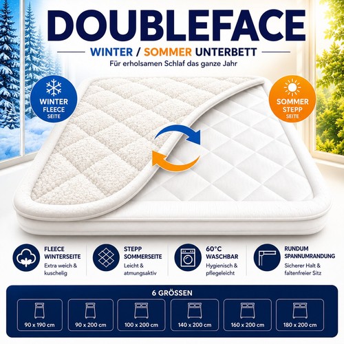 Winter sommer wende - winter/sommer, wende-unterbett