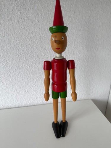 Pinocchio gelenkfigur holz - holz, 44
