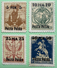 POLAND, First Issue After WW I
