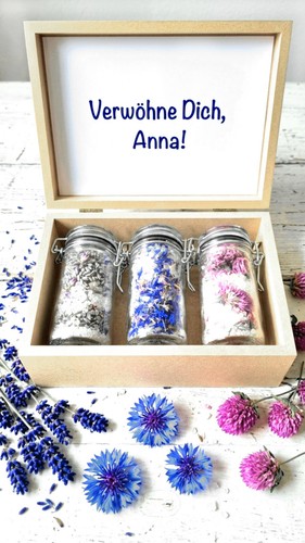 Badesalz geschenk mix - geschenk,
