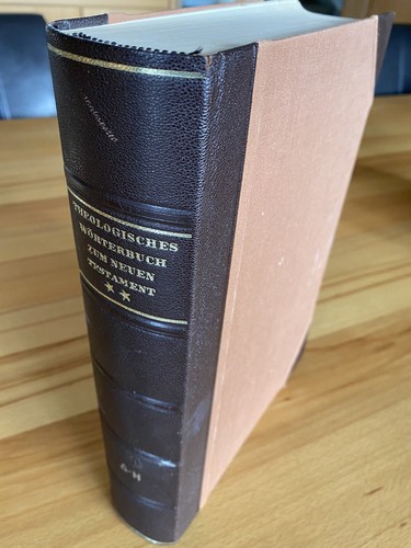 Theologisches wörterbuch zum - theologisches,