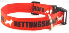 Hundehalsband Rettungshund, M