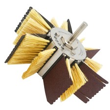 Schleifwalze, Schleifstern Holz, Lamellenschleifer EZ Sander 65 für Bohrmaschine