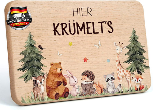 Kinder frühstücksbrett holz - kinder,