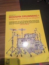 Buch,Modern Drumming 1, OHNE Cd, Lernprogramm,Schlagzeug, Schule, Diethard Stein