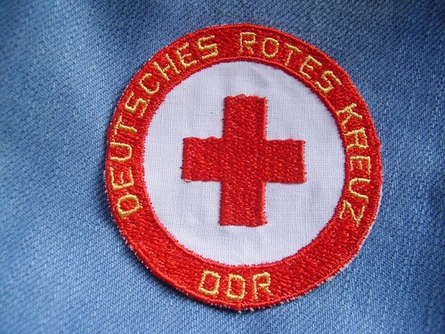 Aufnäher drk ddr deutsches - aufnäher,