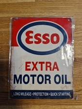 Esso Blechschild 15cm x 20cm