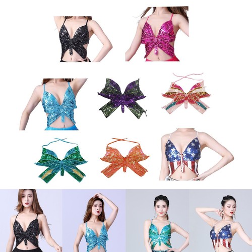 Pailletten schmetterling crop - pailletten,