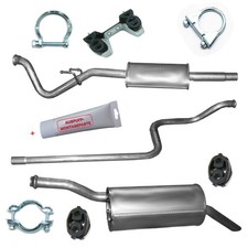 Komplett Auspuff 3-tlg.für