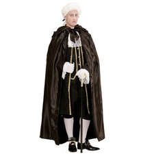 Schwarzes Gothic Cape Umhang