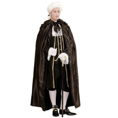 Schwarzes gothic cape umhang - gothic,
