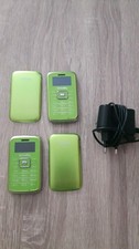 ungeprüft 2 x Mini Handy Simvalley RX-180 beide im Lindgrün Look-optisch gut