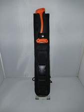 Magnum Taschenmesser mit Holster Schwarz Orange