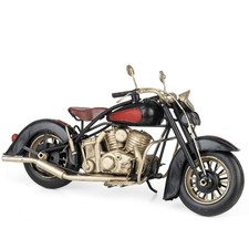 Blech-Deko Motorrad rot