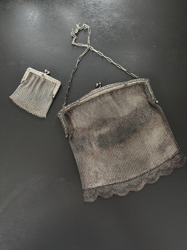 Silbernes taschen set 1900 - silbernes, um