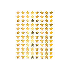 960 Sterne Sticker Aufkleber für Weihnachten Geschenkdeko Basteln Glänzend Gold