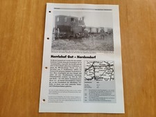 Neben- und Schmalspurbahnen - Bayern / Herrlehof Gut - Nordendorf auf 4 S.