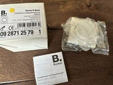 BERKER B.Mobil Drehdimmer mit Regulierknopf und Rahmen polarweiß 60-400W *12
