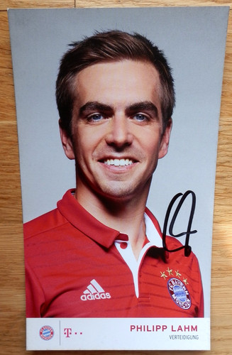 Autogrammkarte bayern - autogrammkarte:, fc