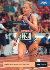 Marion Wagner Autogrammkarte