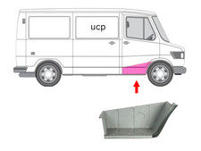 Reparaturblech Einstieg