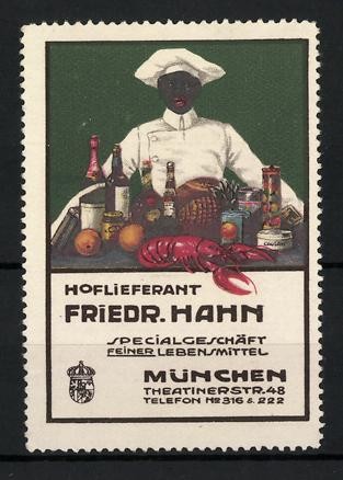 Reklamemarke hoflieferant - reklamemarke,