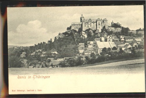 Ranis ungelaufen 1900 - ca.,