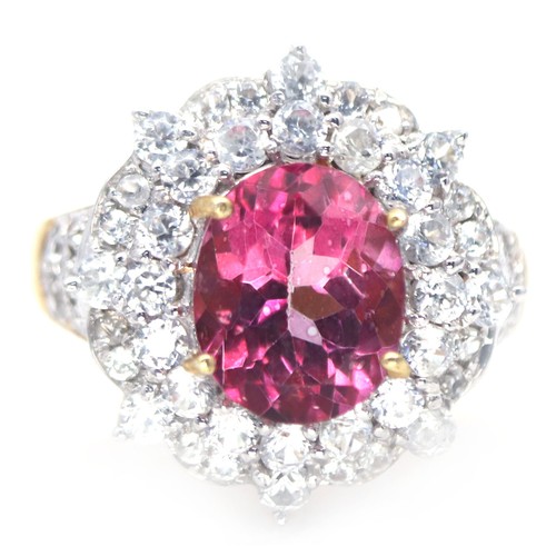 Pink mystic topas 925 - topas,