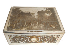 La fete au village Schatulle mit Gravur B. Wicker nach D. Teniers