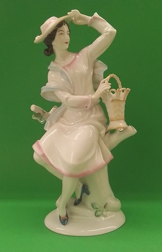 Rosenthal porzellan figur dame - porzellan,