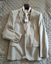 Hugo Boss Amaro/Heise Anzug, grau, Gr. 48, Neu slim fit