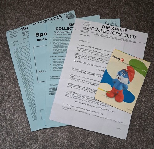 Schlumpf lot sammelheft - schlumpf, 3